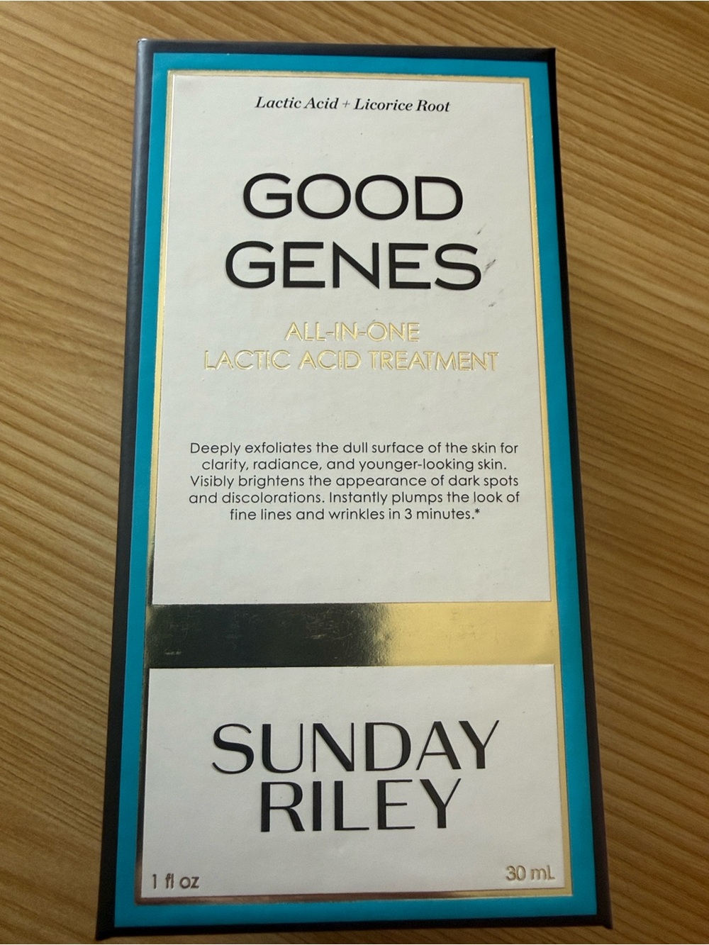 Sunday Riley Good Genes All-in-One Lactic Acid Treatment 1 oz/30ml - NEW IN BOX*